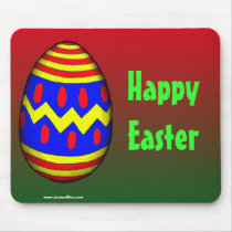 Happy Easter mousepads by serenitystudios Happy Easter mousepads