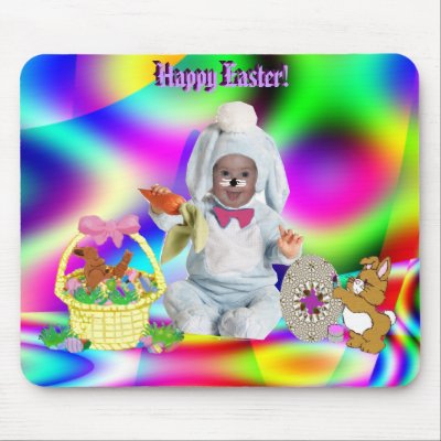 Happy Easter Mousepad by Rb_barnes2