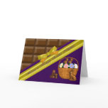 Happy Easter Nephew, Chocolate Card