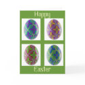 Happy Easter Notecard by dandylioneggs Happy Easter Notecard