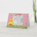 Happy Easter Photo Frame Card card