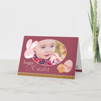 Happy Easter Photo Greeting Card card