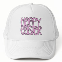 Happy Easter pink Hat