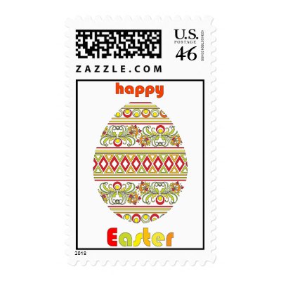 Happy Easter! Postage Stamp by VioDeSign
