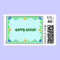 HAPPY EASTER! Postage Stamp stamps