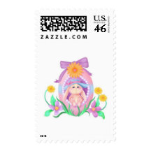 Happy Easter Postage Stamps