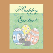 Happy Easter postcards