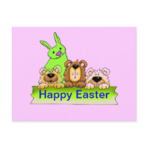 Happy Easter Postcard