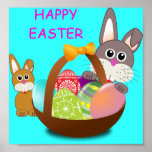 HAPPY EASTER PRINT