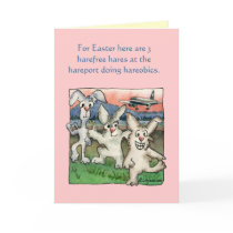 Happy Easter Puns with Buns Funny Cards