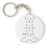 Happy Easter Rabbit Keychain