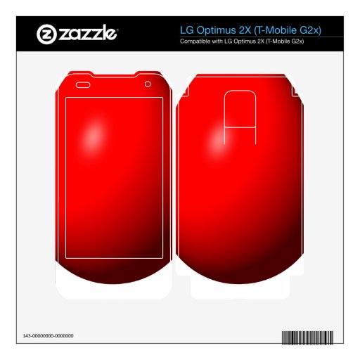 Happy Easter - Red Egg LG Optimus 2X Decals