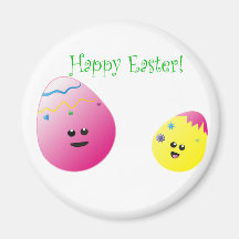 Happy Easter! Refrigerator Magnets