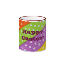 Happy Easter Ribbon Mug