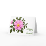 Happy Easter Rose Card