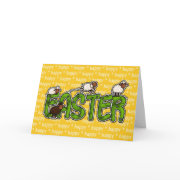 happy easter sheep card