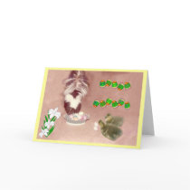 Happy Easter Skunk Card