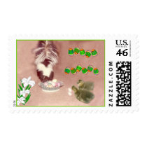 Happy Easter Skunk Postage postage