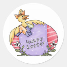 Happy Easter stickers