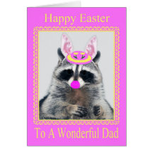 Happy Easter To Dad Greeting Card