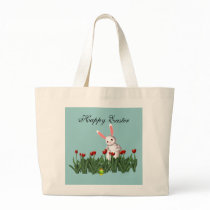 Happy Easter Tote Bag by RedRider08 Happy Easter Tote Bag