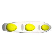 Happy Easter - Yellow Egg Skate Board Deck