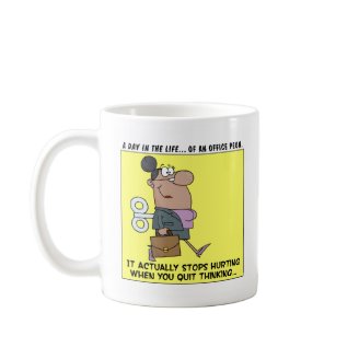 Happy Employees Stop Thinking Coffee Mugs