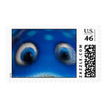 Happy Eyes Stingray Blue Ripple Postage