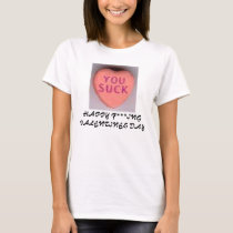 HAPPY F***ING VALENTINES DAY t-shirts by aprilm HAPPY F***ING VALENTINES DAY t-shirts