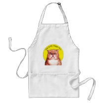 Happy Face cat aprons
