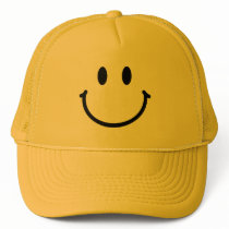 Happy Face Hat by screwballgraphics Happy Face Hat