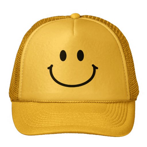 Happy Face Hat Zazzle