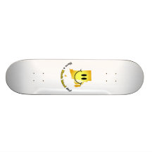 Happy Face - Have a Rhode Island Day! Skateboard