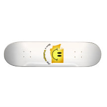Happy Face - Have a Washington Day! Skate Board