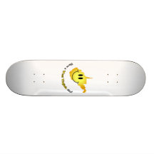 Happy Face - Have a West Virginia Day! Skateboard