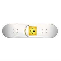 Happy Face - Have a Wyoming Day! Skateboard Deck