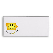 Happy Face - Have an Iowa Day! Envelope