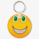 Happy face keychain by slamdunksapparel Happy face keychain