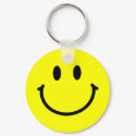 Happy Face Keychain