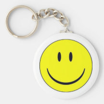 Happy Face Keychain