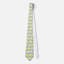 Happy Face Mummy Tie by halloween_tshirts Happy Face Mummy Tie