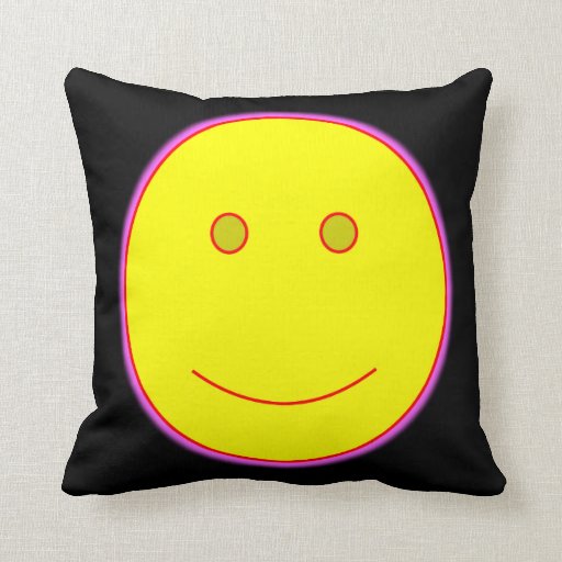 Happy Face Pillows, Happy Face Throw Pillows