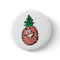 happy face pineapple buttons