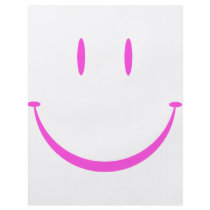 Happy Face: Pink flyers by armwin Happy Face: Pink flyers