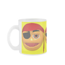 Happy Face Pirate Mug