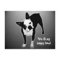 Happy Face - Postcard