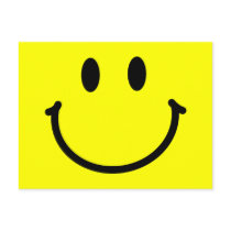 Happy Face Postcard
