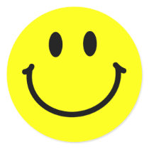 Happy Face Stickers