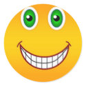 Happy face stickers by slamdunksapparel Happy face stickers
