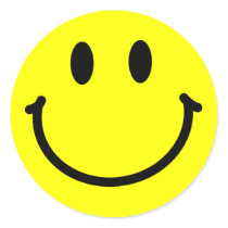Happy Face Stickers